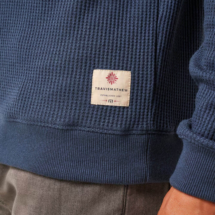 TravisMathew Nonrev Golf Jacket Mood Indigo/Vintage Indigo - SS25