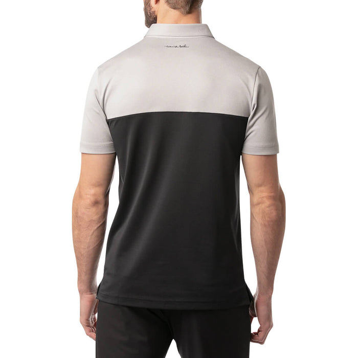 TravisMathew Real Treat Golf Polo Heather Light Gray - SS21 Men