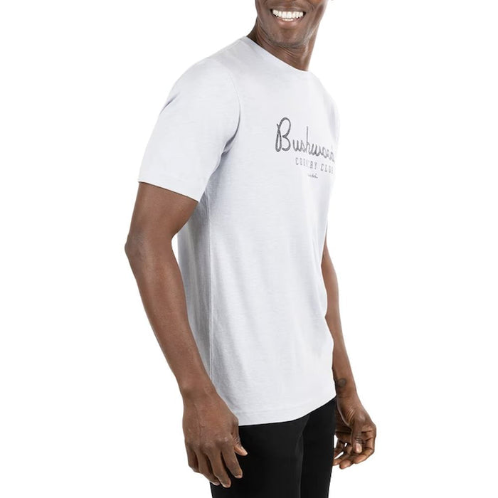 TravisMathew Sundancer Golf T-Shirt Heather Silver Bullet - FW22 Men