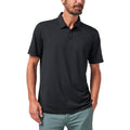 TravisMathew The Heater Golf Polo Black - SS22 Men