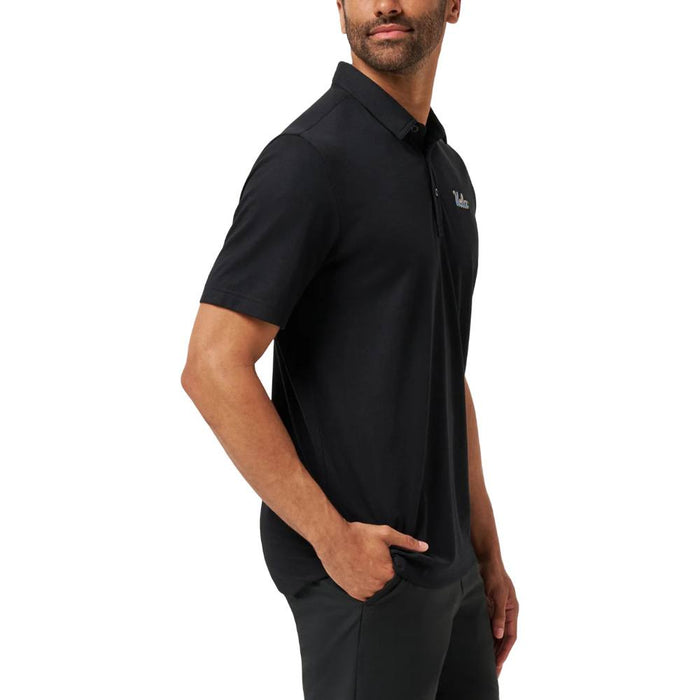 TravisMathew UCLA School Pride Golf Polo Black - FW25 Men