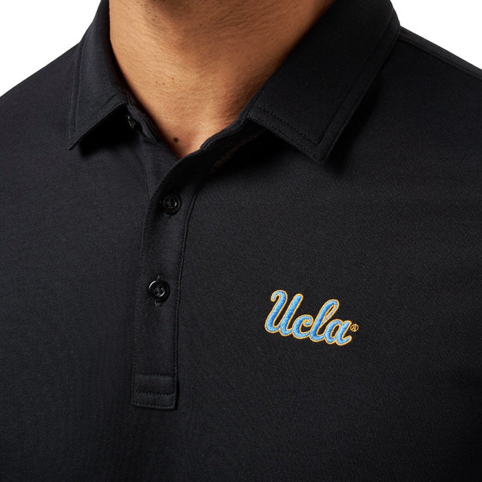 TravisMathew UCLA School Pride Golf Polo Black - FW25 Men