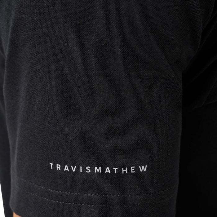 TravisMathew UCLA School Pride Golf Polo Black - FW25 Men