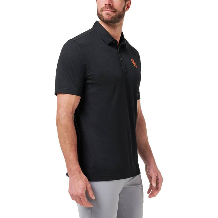 TravisMathew USC School Pride Golf Polo Black - FW25 Men