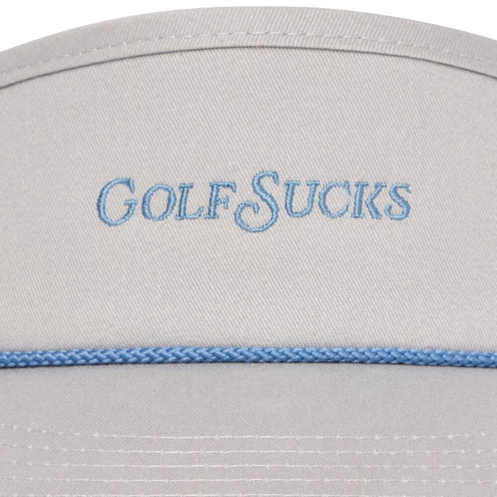 TravisMathew Weekend Agenda Golf Visor Heather Gray - SS25 Men