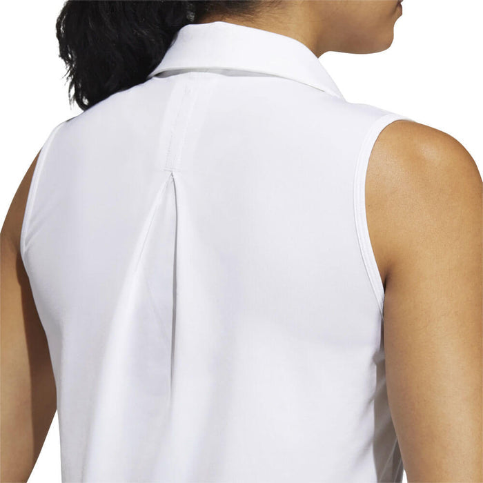 Adidas Ultimate 365 Solid Golf Polo White - SS21 Women