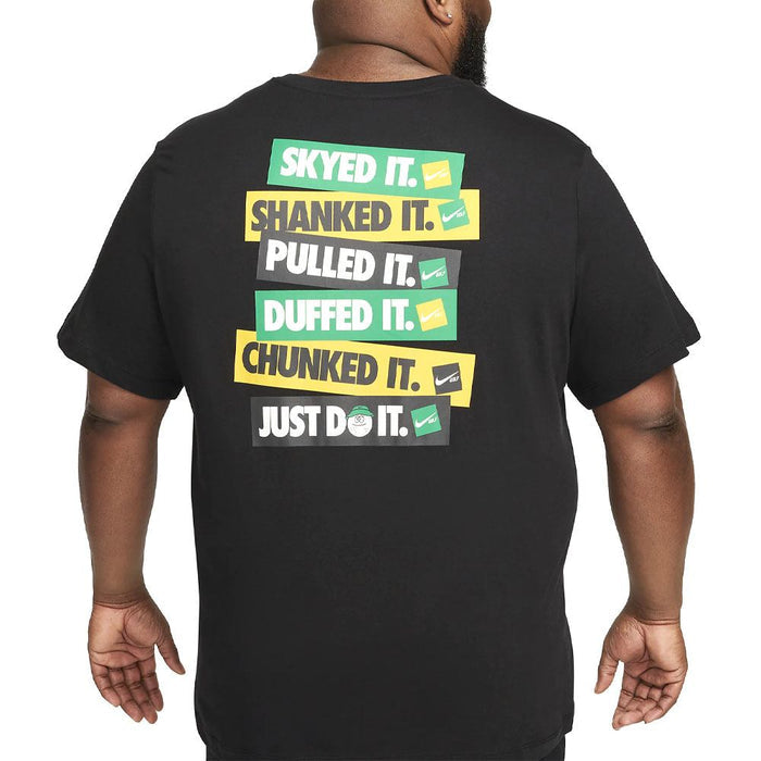Nike Verbiage Tee Golf T-Shirt Black - SU23