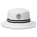 Vessel Bags Golf Bucket Hat White/Black - 24 Men