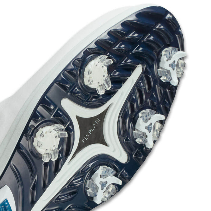 Nike Victory Tour 4 Golf Shoes Summit White/Court Blue/Metallic Silver - SU26 Unisex