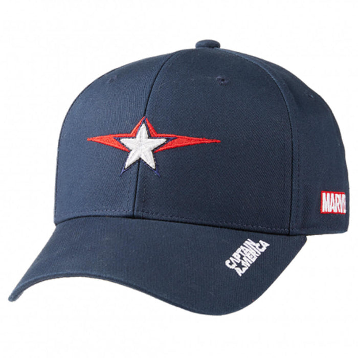 Volvik Marvel Embroidery Ball Golf Cap America Navy - 24 Men