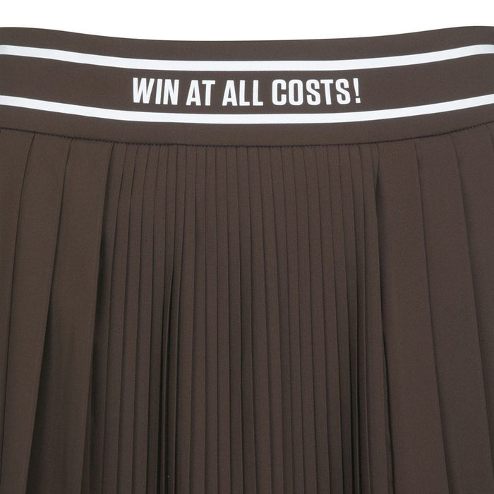 WAAC Accordion Pleated Golf Skort Dark Brown - SS23 Women