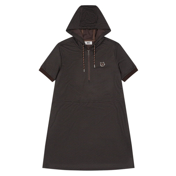 WAAC All-Over WAAC Jersey Golf Dress Dark Brown - SS26 Women