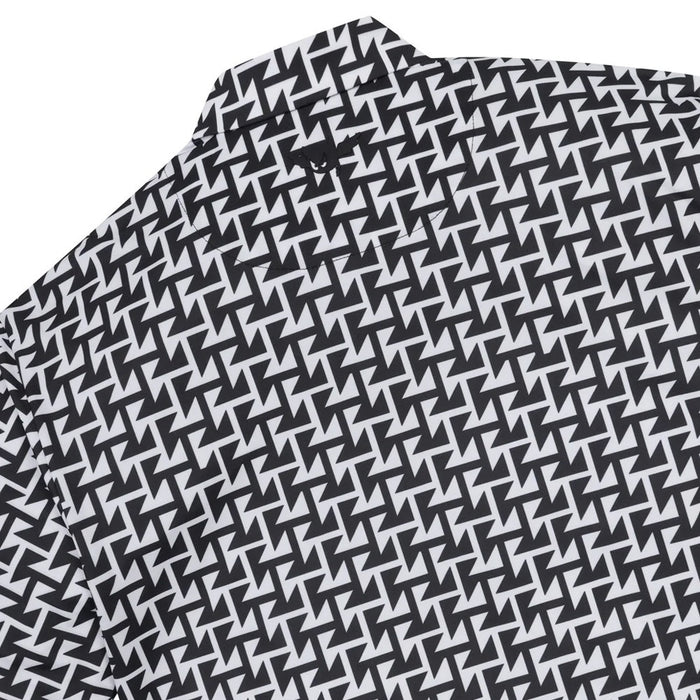 WAAC Arrow Trap Golf Polo Black - SP25 Men