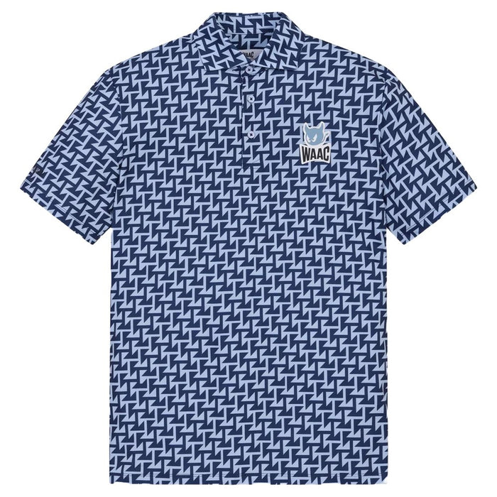 WAAC Arrow Trap Golf Polo Navy - SP25 Men