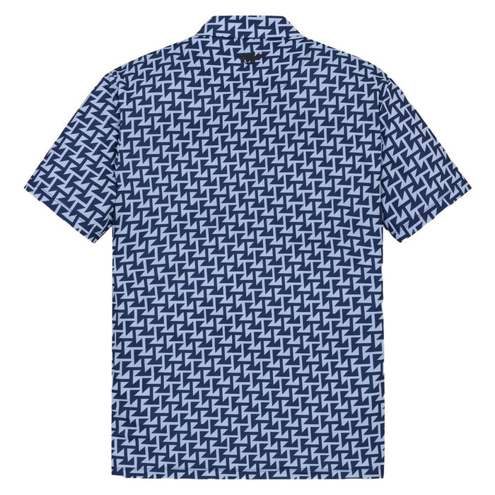 WAAC Arrow Trap Golf Polo Navy - SP25 Men