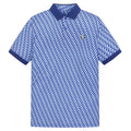 WAAC Athletic Arrow Rib Collar Golf Polo Dark Blue - SS24 Men