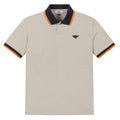 WAAC Athletic Color Rib Golf Polo Light Brown - SS24 Men
