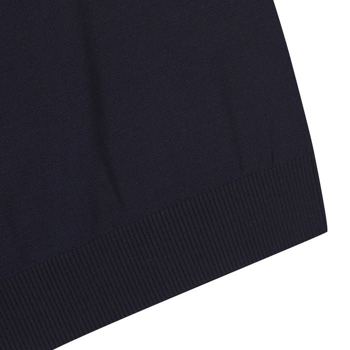 WAAC Athletic Deep V-Neck Knit Golf Vest Dark Navy - 24 Women