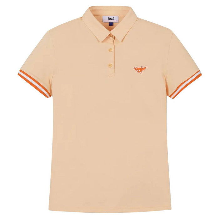 WAAC Athletic Flying Waacky Pique Golf Polo Orange - SS24 Women