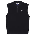 WAAC Athletic Hybrid Knit Golf Vest Black - SS24 Men