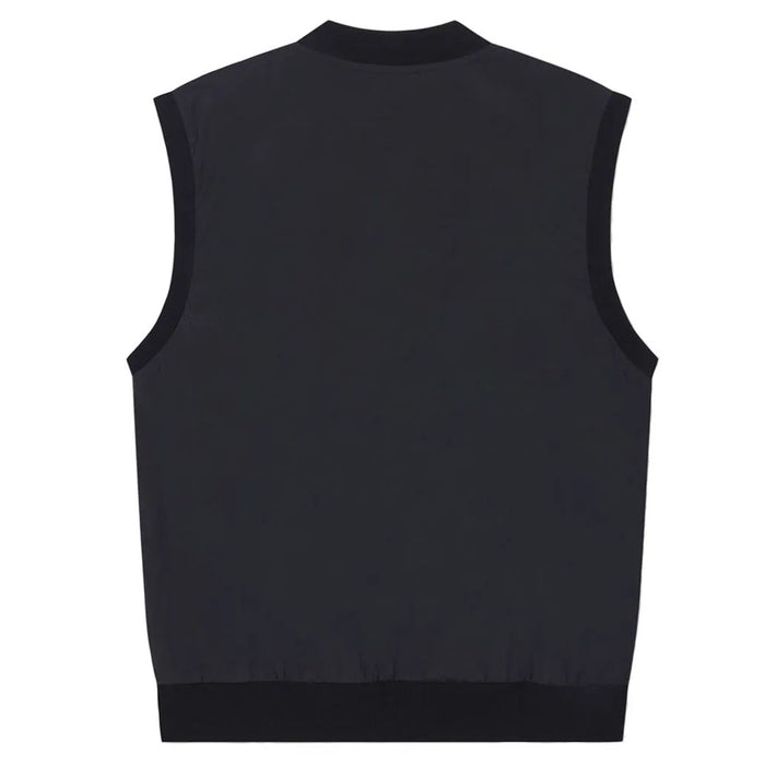 WAAC Athletic Hybrid Knit Golf Vest Black - SS24 Men
