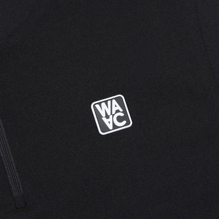 WAAC Athletic Hybrid Knit Golf Vest Black - SS24 Men