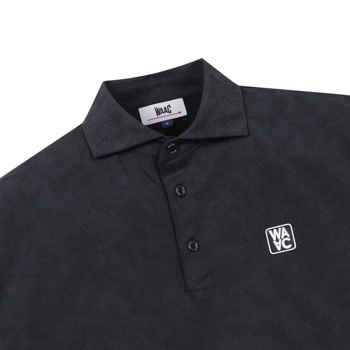 WAAC Athletic Mist Stretch Golf Polo Dark Gray - SS24 Men