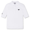 WAAC Athletic Ribbed Slim Golf Polo White - SS24 Women