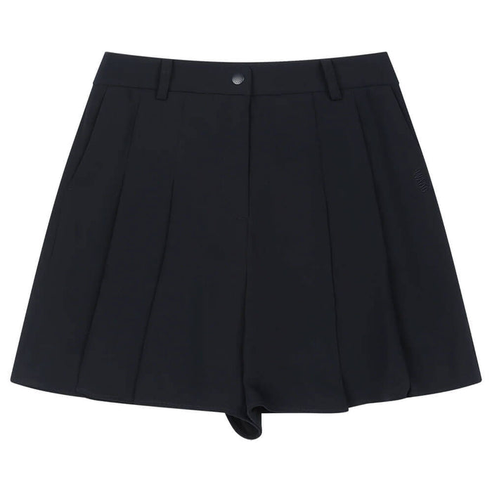 WAAC Blade Pleats Golf Shorts Dark Navy - SS26 Women