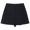 WAAC Blade Pleats Golf Shorts Dark Navy - SS26 Women