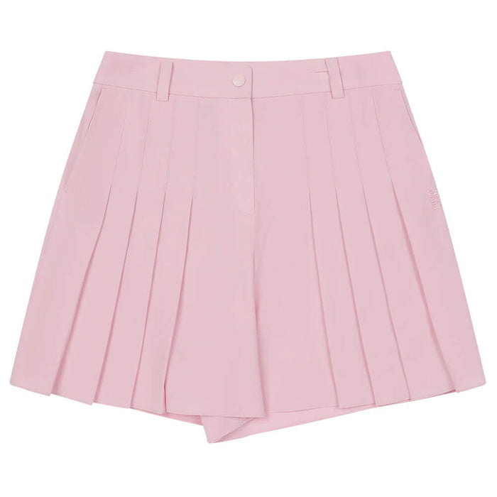 WAAC Blade Pleats Golf Shorts Light Pink - SS26 Women