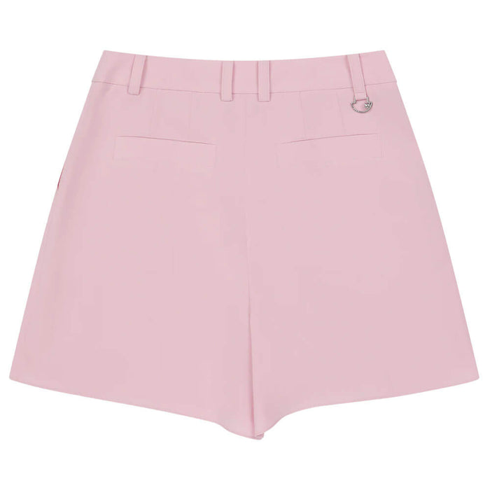 WAAC Blade Pleats Golf Shorts Light Pink - SS26 Women