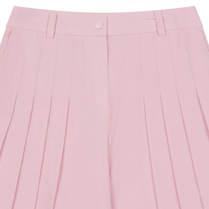 WAAC Blade Pleats Golf Shorts Light Pink - SS26 Women