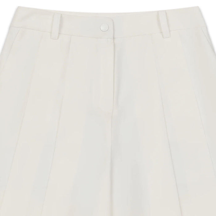 WAAC Blade Pleats Golf Shorts White - SS26 Women