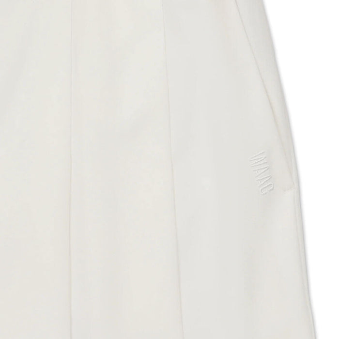 WAAC Blade Pleats Golf Shorts White - SS26 Women