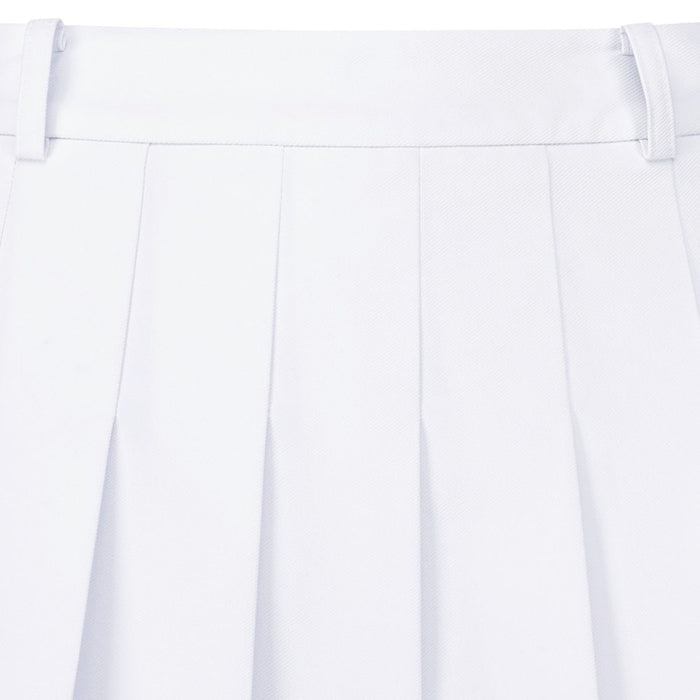 WAAC Block Pleats Golf Skort White - 23 Women