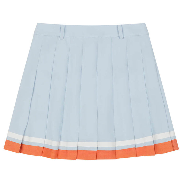 WAAC Color Tipping Pleats Golf Skort Light Blue - SS26 Women