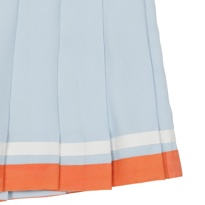 WAAC Color Tipping Pleats Golf Skort Light Blue - SS26 Women
