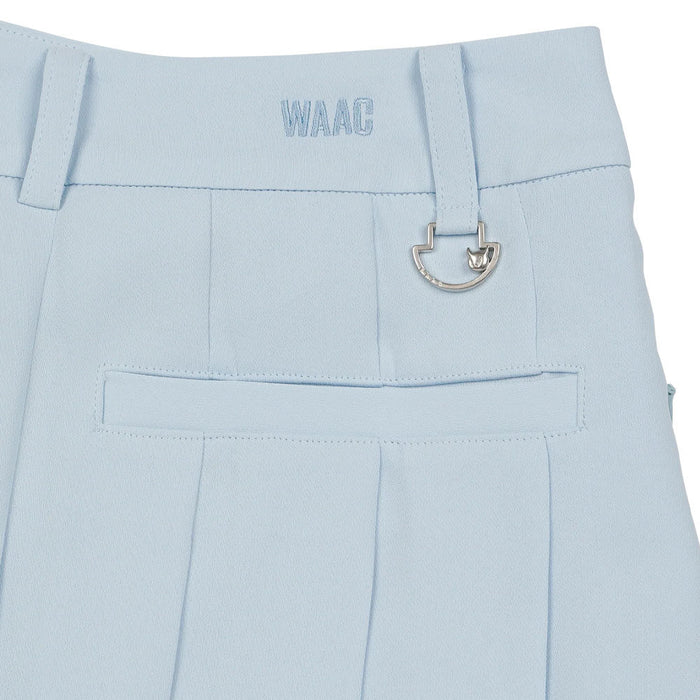 WAAC Color Tipping Pleats Golf Skort Light Blue - SS26 Women