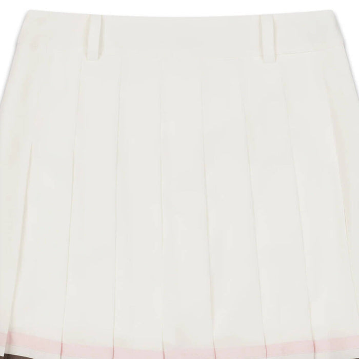 WAAC Color Tipping Pleats Golf Skort White - SS26 Women