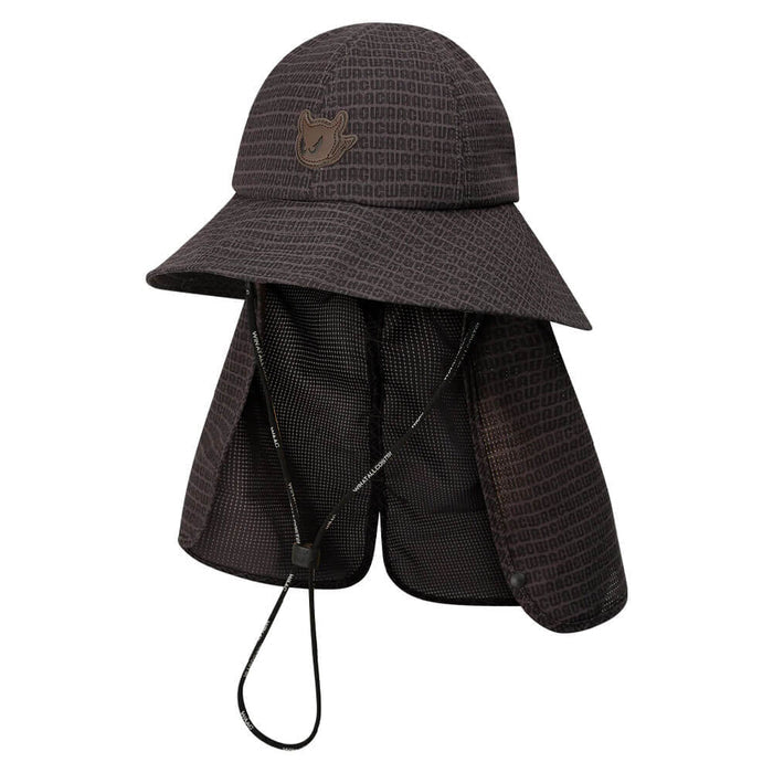 WAAC Detachable Desert Golf Bucket Hat Dark Brown - SS26 Women