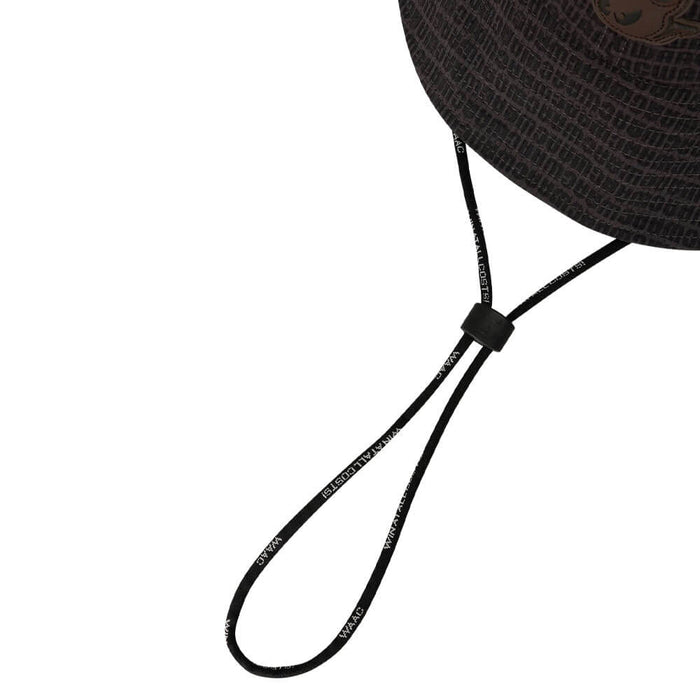 WAAC Detachable Desert Golf Bucket Hat Dark Brown - SS26 Women