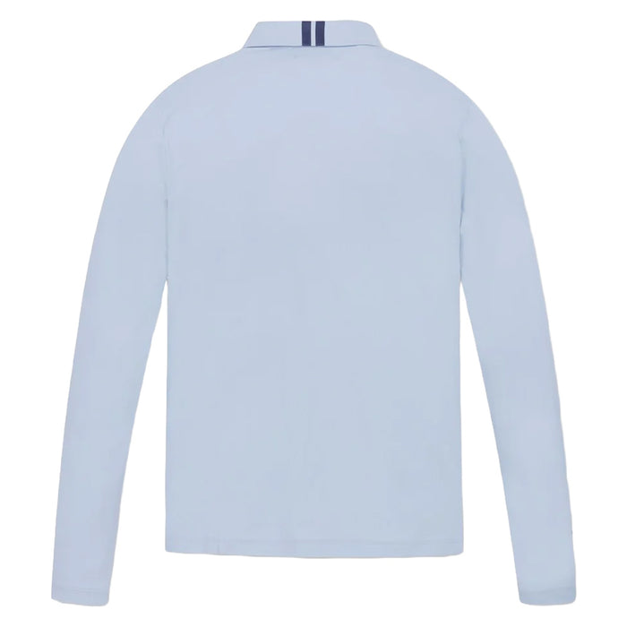 WAAC Essential Collar Longsleeve Golf Polo Light Blue - SP25 Women
