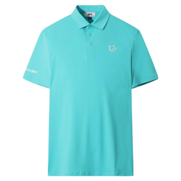 WAAC Essential WAACKY Golf Polo Blue Green - FW25 Men