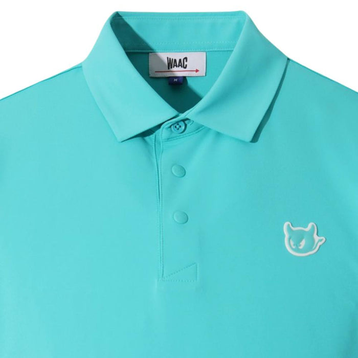 WAAC Essential WAACKY Golf Polo Blue Green - FW25 Men