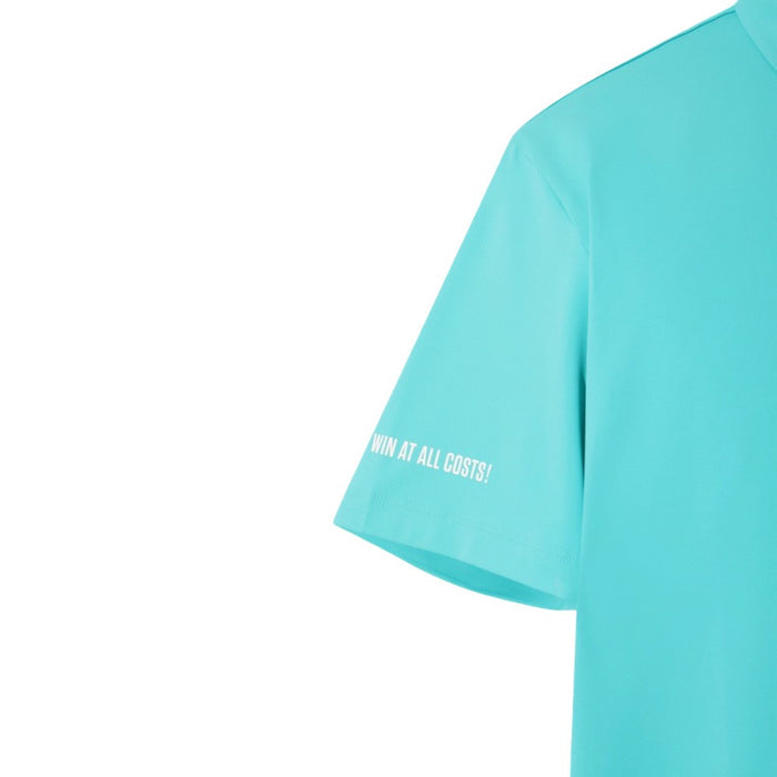 WAAC Essential WAACKY Golf Polo Blue Green - FW25 Men