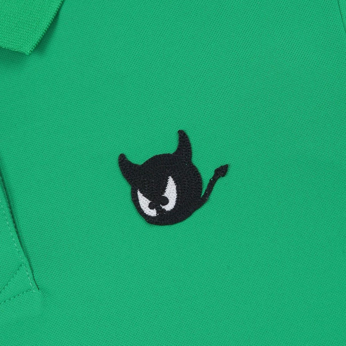WAAC Essential Wappen Shortsleeve Golf Polo Green - 23 Women