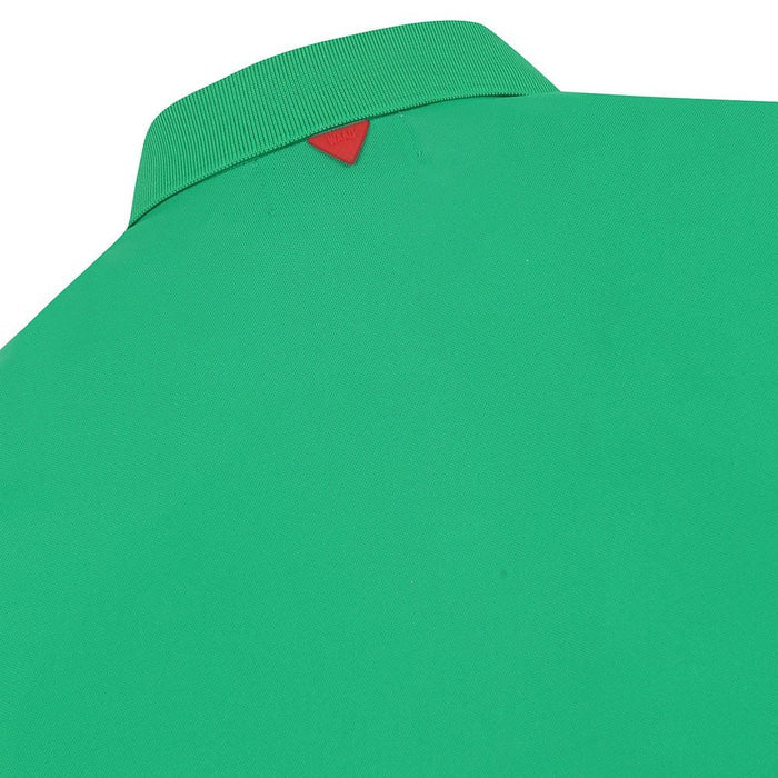 WAAC Essential Wappen Shortsleeve Golf Polo Green - 23 Women