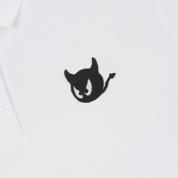 WAAC Essential Wappen Shortsleeve Golf Polo White - 23 Women