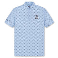 WAAC Flying WAACKY Dot Golf Polo Light Blue - FW24 Men